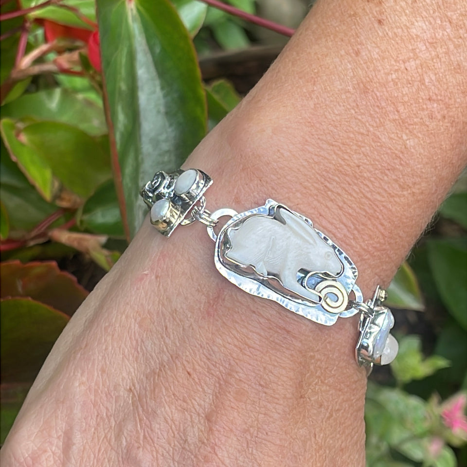 Multi Stone Bracelet | Lucky Rabbit