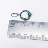 Sterling Silver Labradorite Nest Earrings - Moon Energy Talisman