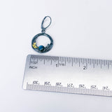 Sterling Silver Labradorite Nest Earrings - Moon Energy Talisman