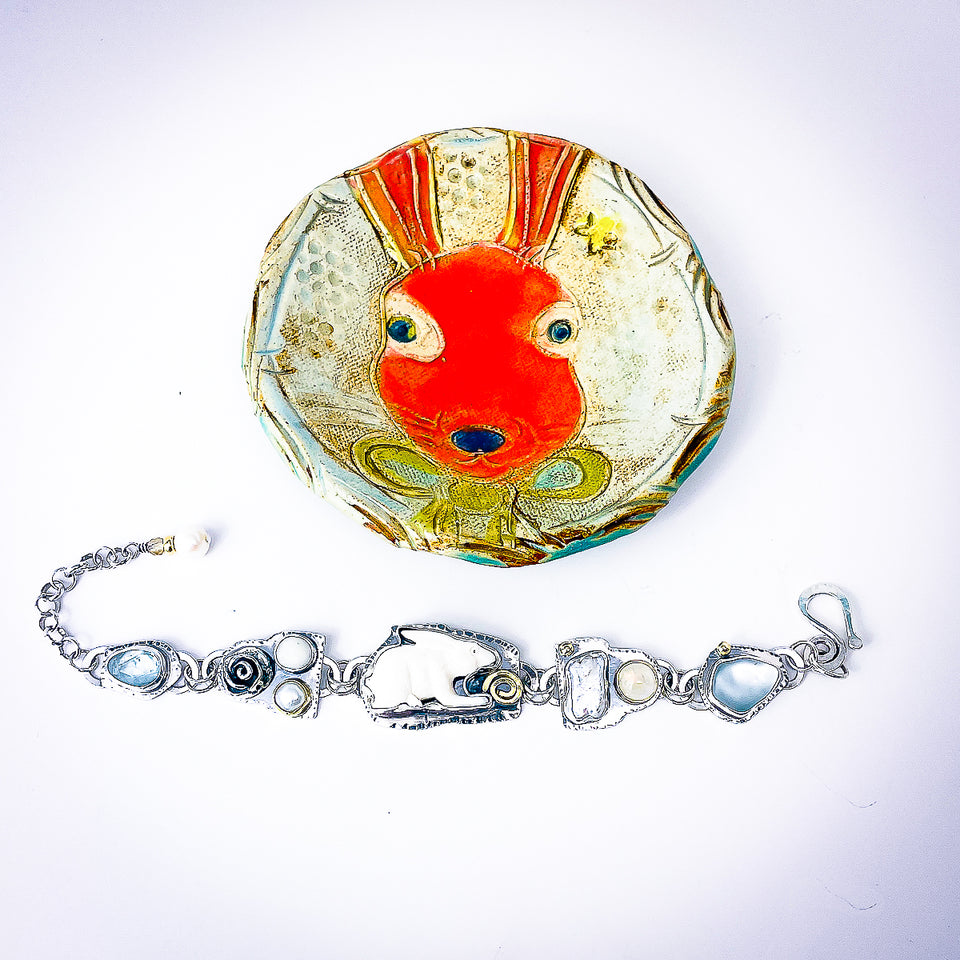 multi gemstone bracelet