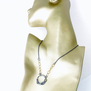 Blue Topaz Nest Necklace - Celestial Nest Talisman