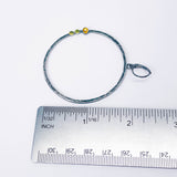 Sterling Silver Hoop Earrings Large - Creation Talisman