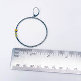 Sterling Silver Hoop Earrings Large - Creation Talisman