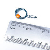 Sterling Silver Spiny Oyster Nest Earrings - Sunset Nest