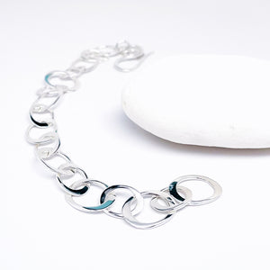 Sterling Silver Chunky Chain Bracelet