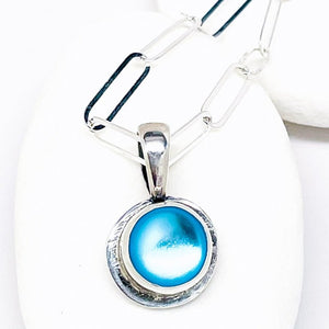 Opalite Sterling Silver Necklace | Reversible Necklace