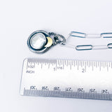 Sterling Silver Pearl Pendant - Serenity Talisman