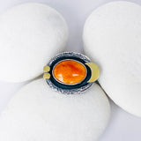 Sterling Silver Spiny Oyster Ring Size 9 1/2 - Tranquility Talisman