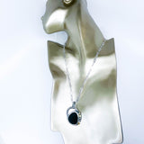 Sterling Silver Basalt Necklace | Keeper Of Magic Talisman