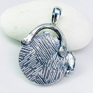 Ammonite Fossil Pendant