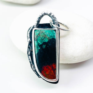 Sterling Silver Sonoran Sunrise Pendant - DawnsArtisanJewelry.com