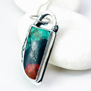 Sterling Silver Sonoran Sunrise Pendant - DawnsArtisanJewelry.com