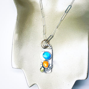 Aurora's Crescent Talisman Necklace 2