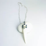 Hand Carved Totem Bone Pendant - DawnsArtisanJewelry.com