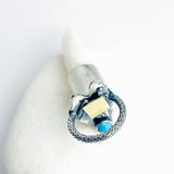 Hand Carved Buffalo Bone Totem Bone Necklace - DawnsArtisanJewelry.com