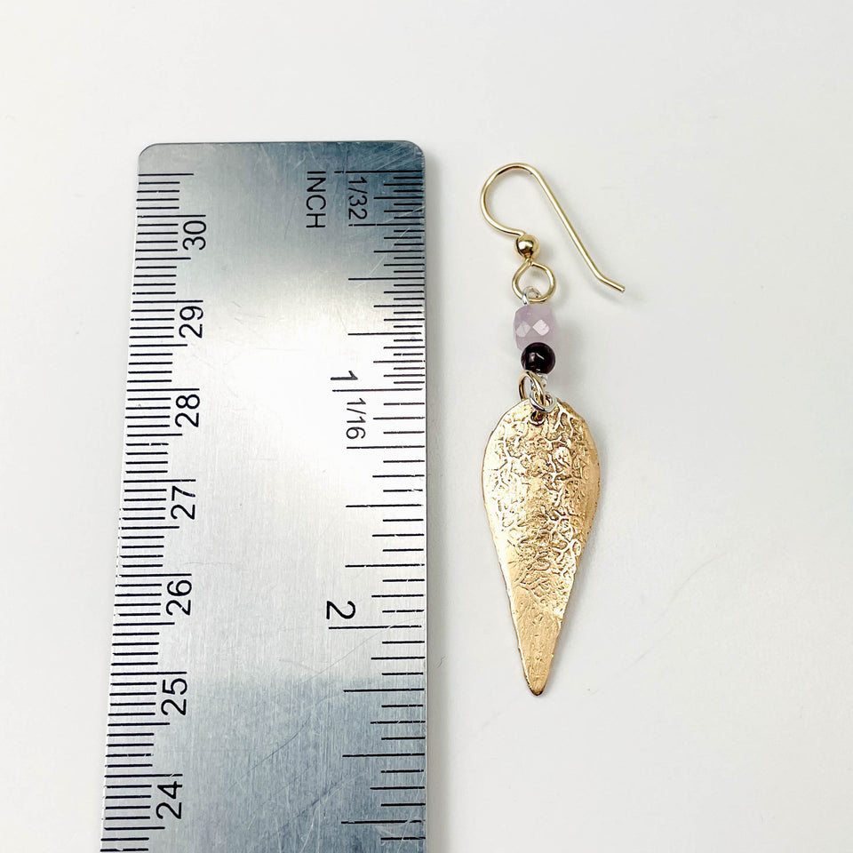 Bronze Dangle Earrings