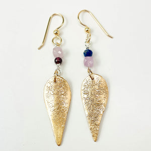 Bronze Dangle Earrings