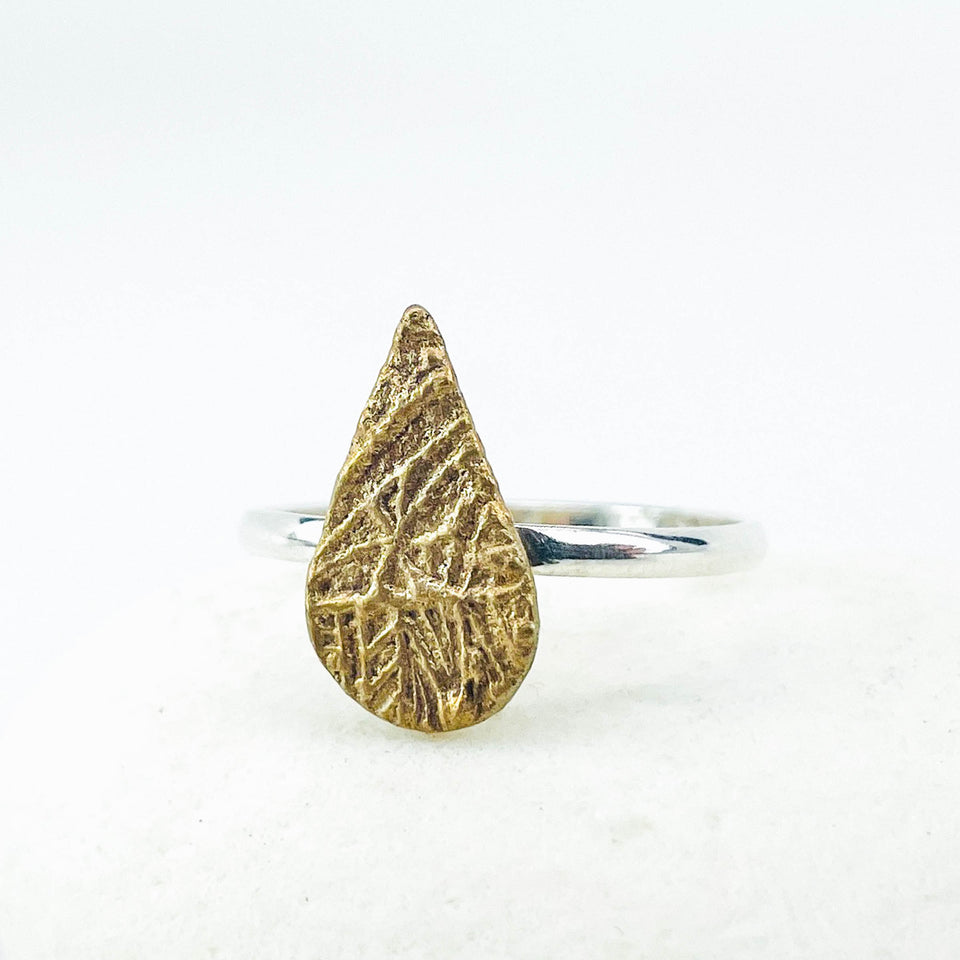 Bronze Natures Wisdom Women’s Signet Ring Gold Size 11 1/2 - DawnsArtisanJewelry.com