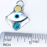 Evil Eye Pendant Necklace - Intuition Talisman