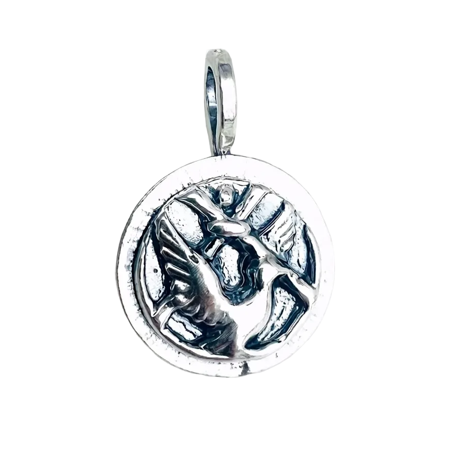Sterling Silver Free Bird Necklace - DawnsArtisanJewelry.com