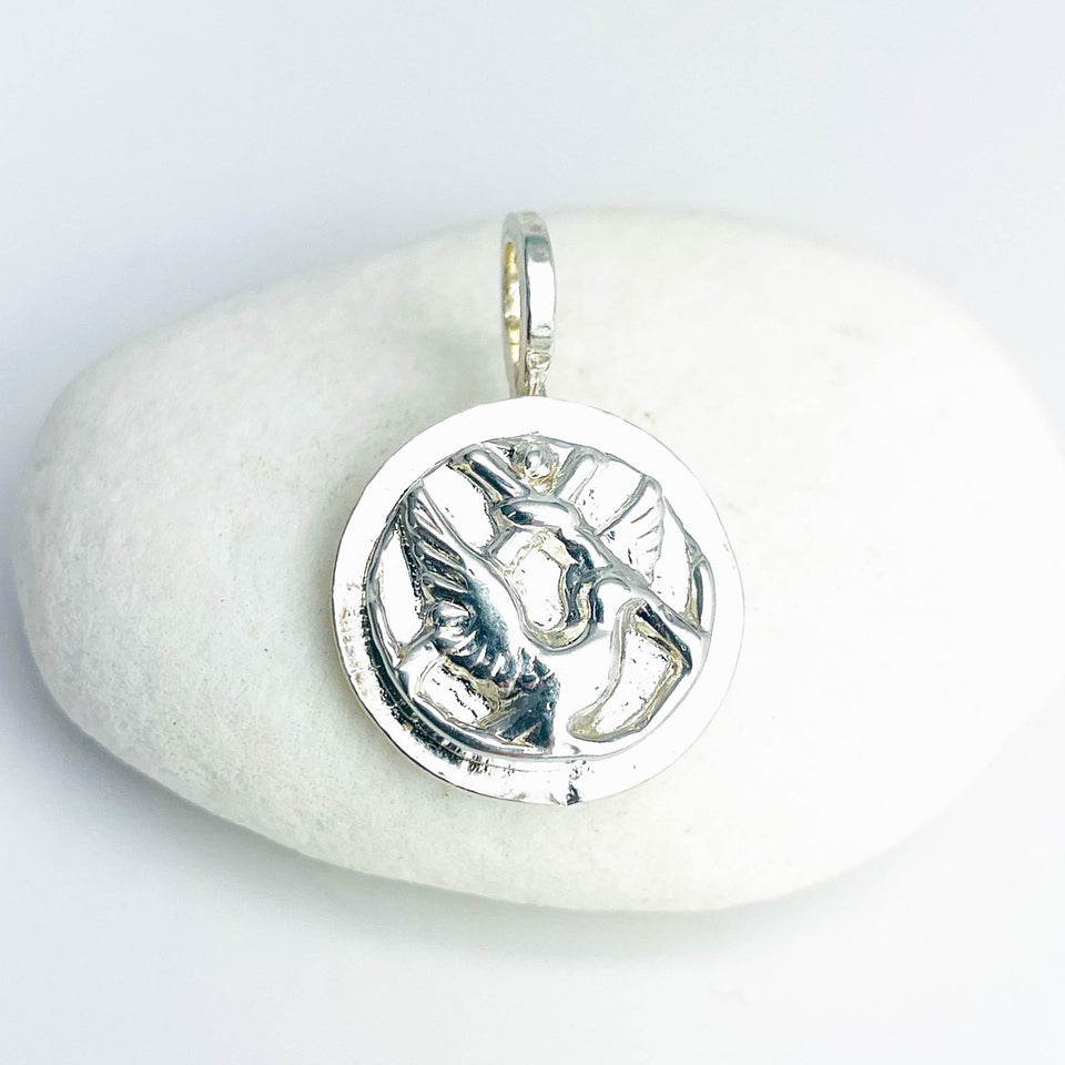 Sterling Silver Free Bird Necklace - DawnsArtisanJewelry.com