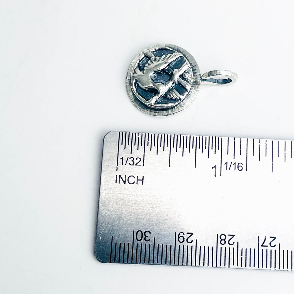 Sterling Silver Free Bird Necklace - DawnsArtisanJewelry.com