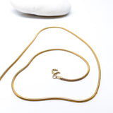 18 Inch Gold Filled Snake Chain