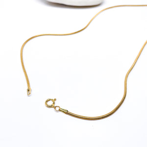 18 Inch Gold Filled Snake Chain