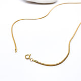 18 Inch Gold Filled Snake Chain