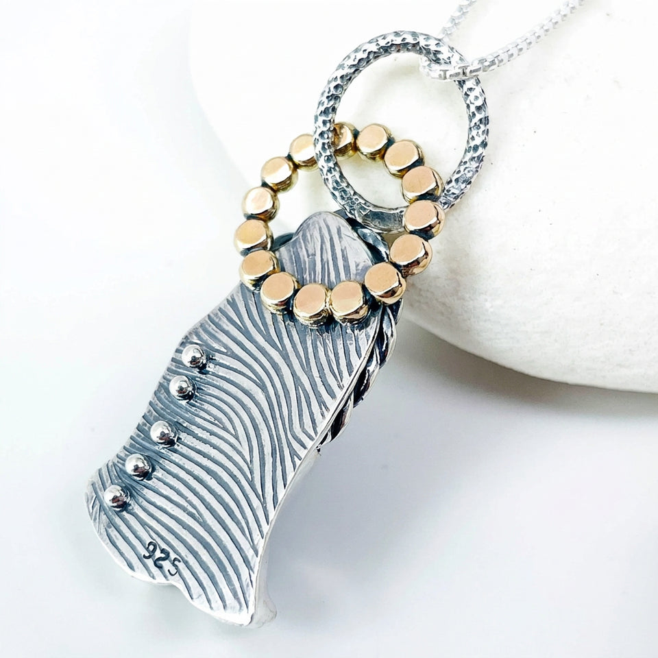Labradorite Fish Pendants | Stillness Talisman