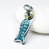 Labradorite Fish Pendants | Stillness Talisman