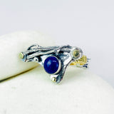 Lapis Lazuli Forest Spirit Ring Size 7.5