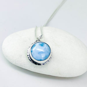 Larimar Pendant Necklace
