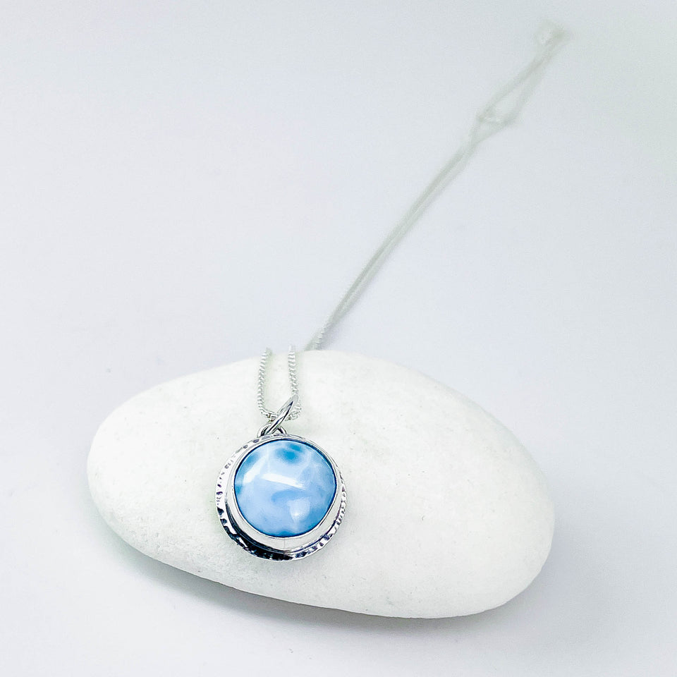 Larimar Pendant Necklace