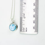 Larimar Pendant Necklace