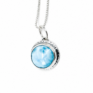Larimar Pendant Necklace