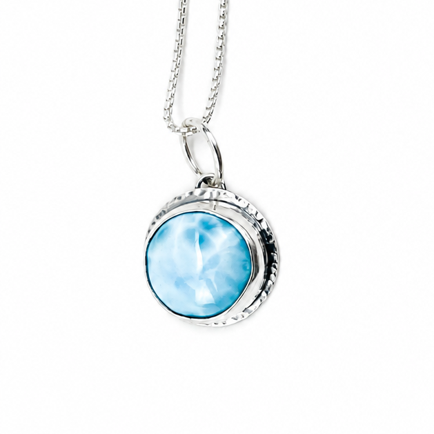 Larimar Pendant Necklace