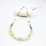 Pearl Multi Stone Necklace - DawnsArtisanJewelry.com
