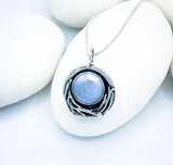 Sterling Silver Pearl Nest Pendant - Protection Talisman