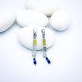 Sterling Silver Totem Talisman Earrings