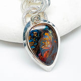 Sterling Silver Koroit Boulder Opal Pendant
