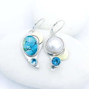 Tear Drop Earrings - Whispers of Water Earrings