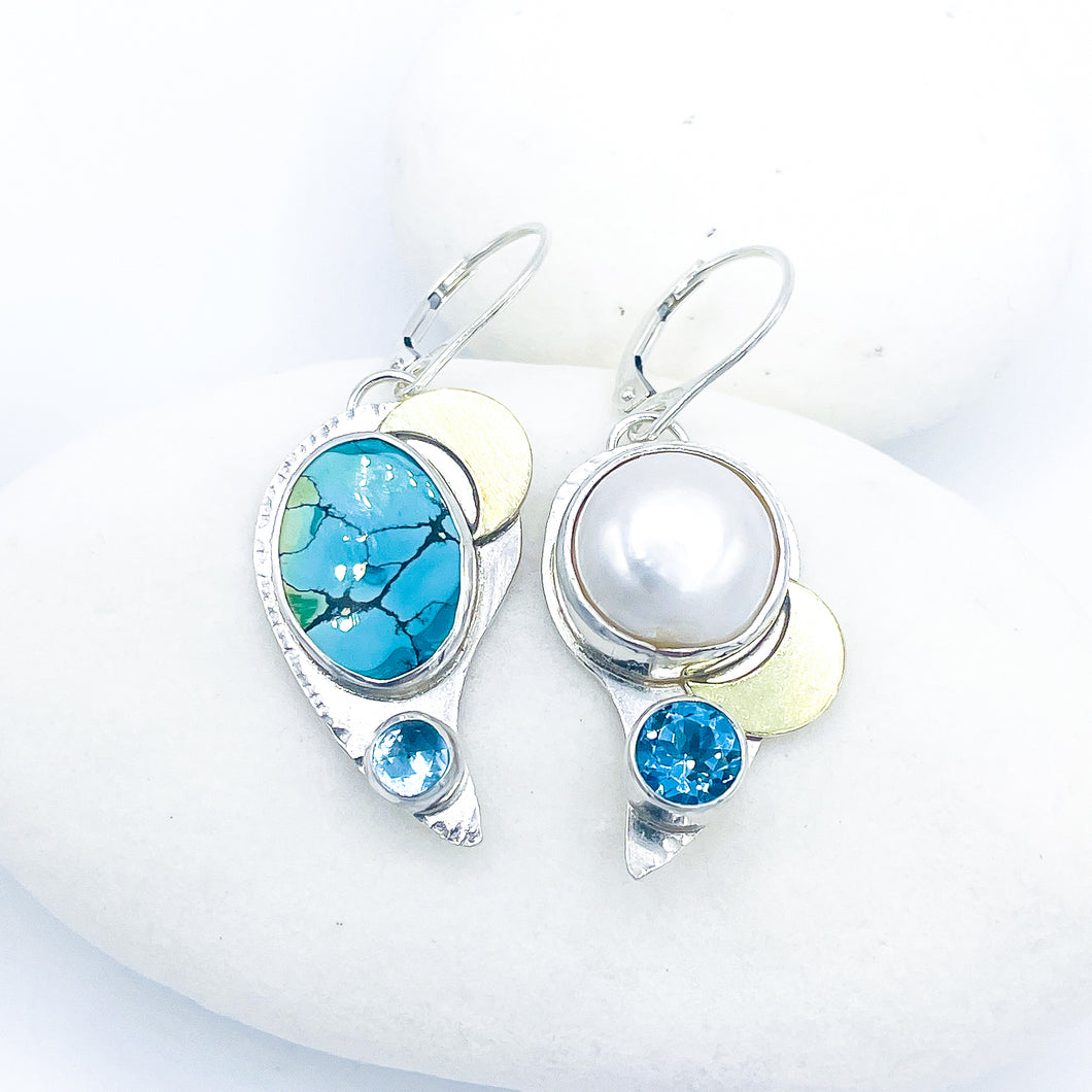 Tear Drop Earrings - Whispers of Water Earrings