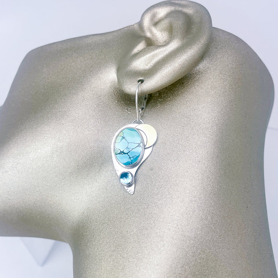 Tear Drop Earrings - Whispers of Water Earrings