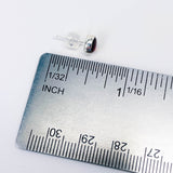 Petite Sterling Silver Stud Earrings With Stones