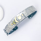 Celestial Cuff Bracelet Sterling Silver