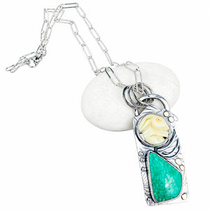Sterling Silver Rabbit In The Glen Pendant