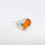 Petite Sterling Silver Stud Earrings With Stones