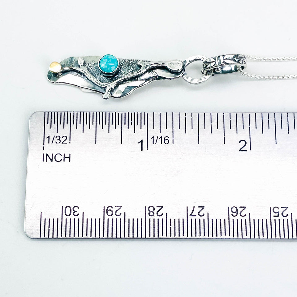 Sterling Silver Twig Necklace | Nature's Wonder Talisman