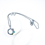 Nest Jewelry Necklace | Turquoise Sterling Silver Necklace